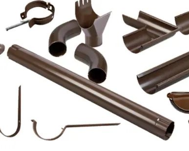 фото Водосточная система металлическая