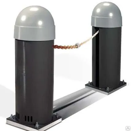 Фото №0 Монтаж: Цепной барьер