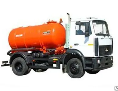 фото КО-520М на шасси МАЗ 4380Р2 вакуумная Евро-4