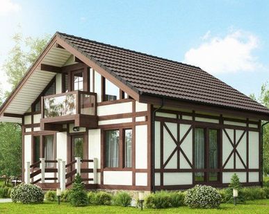 фото Проектирование каркасных дачных домов из sip-панелей