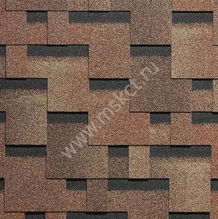 Фото №0 Гибкая черепица Docke Генуя Амаретто