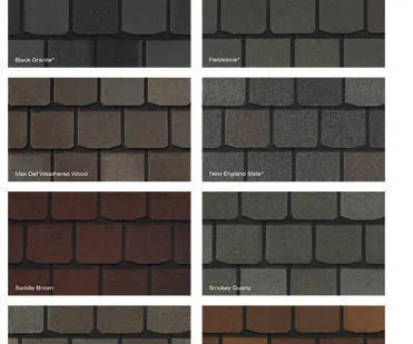 фото Гибкая черепица CertainTeed HIGHLAND SLATE