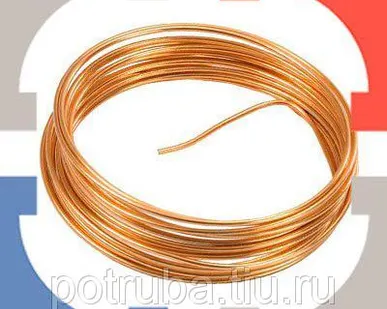 фото Бронзовая проволока 6 мм БрБ2Т