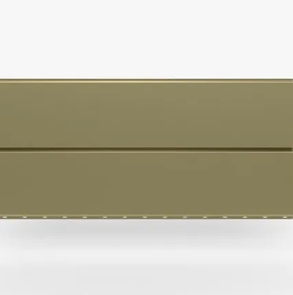 Фото №0 Сайдинг Металлический сайдинг «Евробрус» 0.47-0.50 мм RAL 1014, Слоновая кость