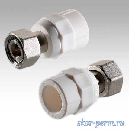 Фото №0 Муфта с нак гайкой 20*3/4 PPRC