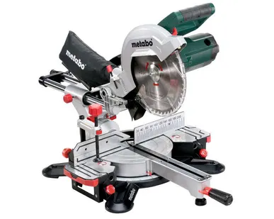фото Пила торцовочная KGS 254 M 1800Вт лазер подсв. Metabo 602540000