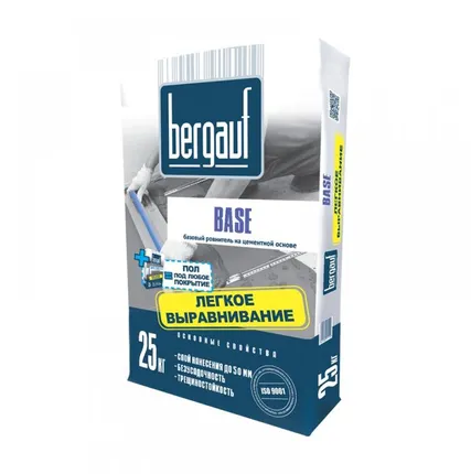 Фото №0 Базовый ровнитель Bergauf Base, 25кг