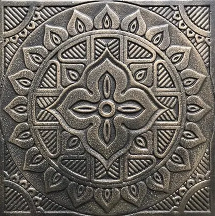 Фото №0 Чугунная плитка "Лотос"