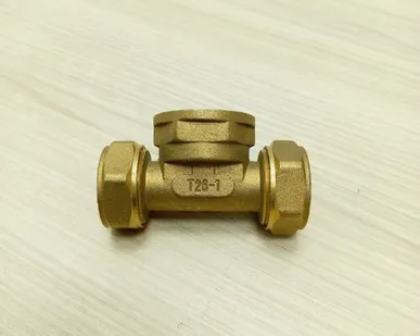 фото Обжимной тройник 26х 1" в/р х26, Hydrosta, цанговый, комбинированный, внутренняя резьба. 1 шт