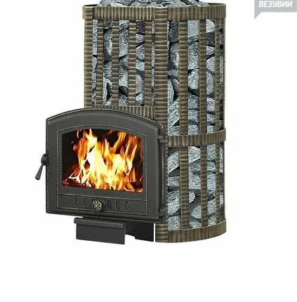 Фото №0 Чугунная печь Ураган Ковка 22 (224)