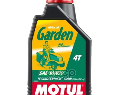 фото Масло Моторное 4T Motul Garden 10W30 Минеральное 0,6 Л 106990 MOTUL арт. 106990