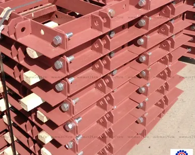 фото Обойма ЖБИ для монтажа колонн ЖБ (хомут, 400х400мм, 400х600мм, 600х600мм, 200х500мм, 200х200мм, 300х300мм, 500х500мм)