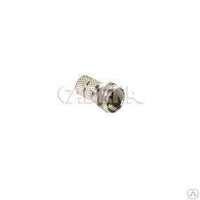 Фото №0 Разъем резьбовой для кабеля RG6 цинк Cadena