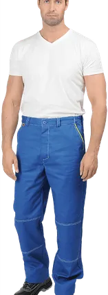 Фото №0 Брюки ТУРБО летние, василек