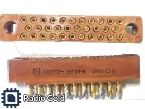 фото РПМ 12-32 розетка Желтые контакты