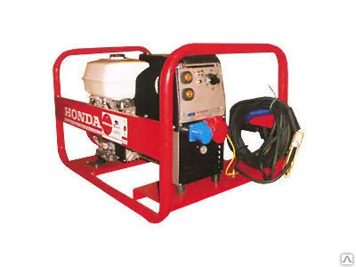 Фото №0 Бензогенератор с функцией сварки АСПВ250-10/4-Т400/230 ВХ-БСГ.