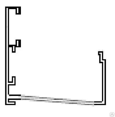 Фото №0 Профиль фасадный холодный нижний ФXH 40