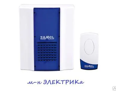 фото Электрозвонок ST-918 TWIST Zamel беспроводной 80м