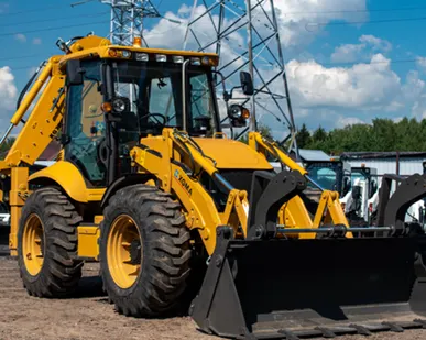 фото Аренда экскаватора погрузчика