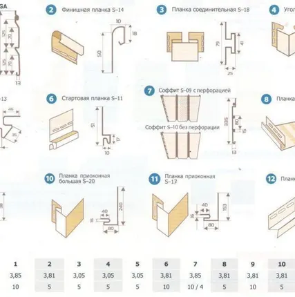 Фото №0 Н-профиль соединительный SAYGA 3.05 м