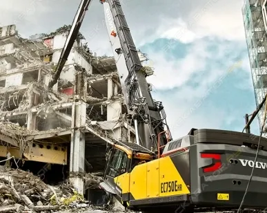 фото Аренда техники для демонтажа Volvo EC750E HR, Краснодар