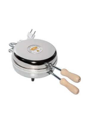 Фото №5 Электрическая вафельница CBE Elettrodomestici 8080200 электровафельница, форма скорлупы грецкого ореха, толщина 5.0 mm в Москве