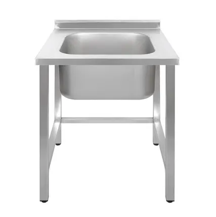 Фото №0 Ванна моечная Luxstahl ВМ1 6/6/8.5 0.8 без фартука