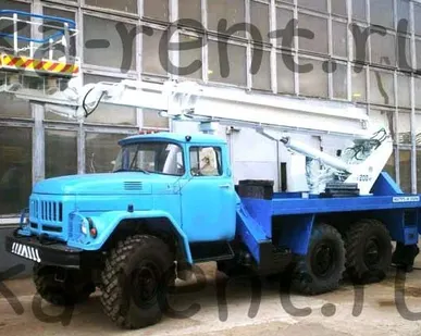 фото Аренда автовышки вездехода 18 метров