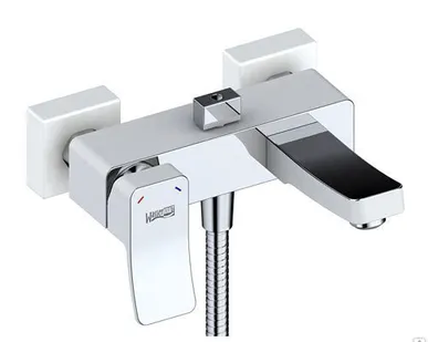 фото Смеситель для ванны WasserKRAFT Aller 1061WHITE WasserKRAFT