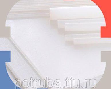 фото Фторопласт лист 10 мм (m=25,0 кг)