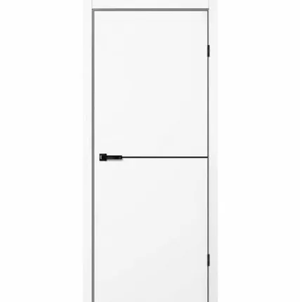 Фото №0 Дверь межкомнатная FN32 (Aura Fusion) глухая, эмалит, Белый 2000х800мм