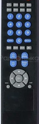 Фото №0 Пульт ДУ HYUNDAI H-LCD1515, H-LCD1915 (CAMERON, Supra, Elenberg, MYSTERY, THOMSON)