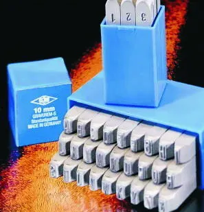 фото Клеймо буквенное GRAVUERM-Standart А-Я 5мм (10805000)