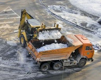 фото Вывоз снега