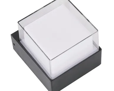 фото Светильник уличный настенный накладной светодиодный ULU-P25A-5W/4000K IP65 BLACK 5Вт 230В 4000К корпус черный TM Uniel