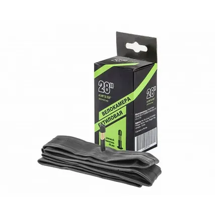 Фото №0 Велокамера NTG 28"x1.95"/2.125" автовентиль 48мм, в инд. упаковке