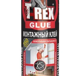 фото Жидкие гвозди Моментальная схватываемость T-REX 310 мл / (380гр) 12