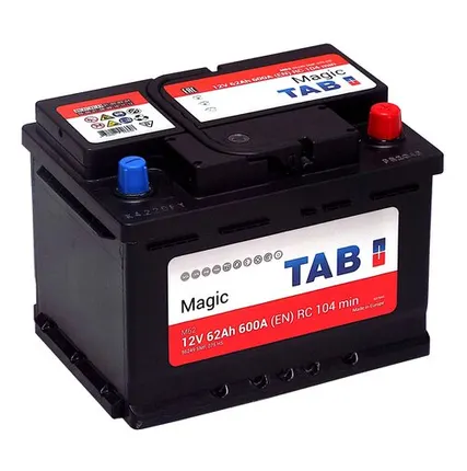 Фото №0 Аккумулятор TAB Magic M62 LB 62 Ач о.п.