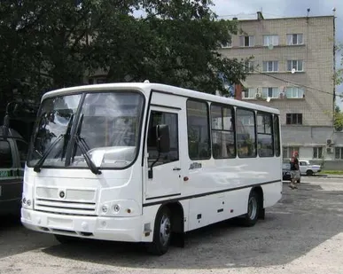 фото ПАЗ 320302-08 пригород, сиденья Комфорт с ремнями безопасности