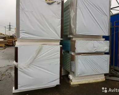 фото Сэндвич-панель PIR 40мм 12,001 м под размер