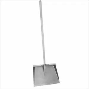 Фото №0 Лопата снеговая алюминиевая большая (Ч)