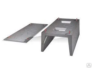 фото Плита УБК 5 (1000*495*65)