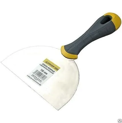 Фото №0 Шпатель STAYER малярный, с двухкомпонентной ручкой, 80мм