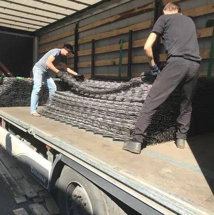 Фото №2 Сетка рабица Мараловодческая из проволоки 4мм и 5мм