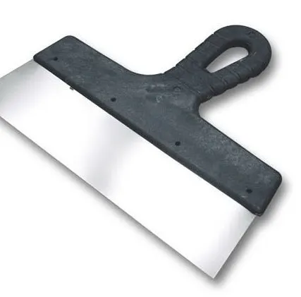 Фото №0 Шпатель с черной ручкой нерж.сталь 200