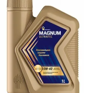 фото Масло моторное синт. Rosneft Magnum Ultratec 10W40 (e1L)