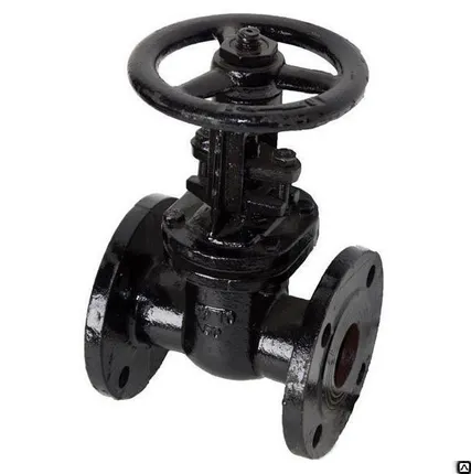 Фото №0 Задвижка чугунная 30ч6бр Ду100 Ру16 ЛМЗ