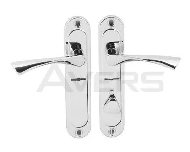 фото Ручки на планке Avers HP-42.0123-S-C-CR-L под сувальдный ключ