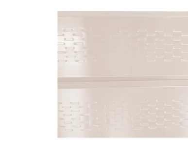 фото Сайдинг Кровля Сервис Экобрус софит Серо-белый 0,45 мм Полиэстер