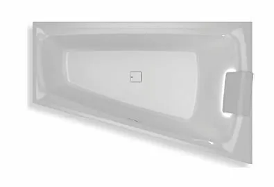 Фото №0 Встраиваемая акриловая ванна Riho Still Smart Led 170х110 L с подсветкой подголовника и сифоном (комплект)